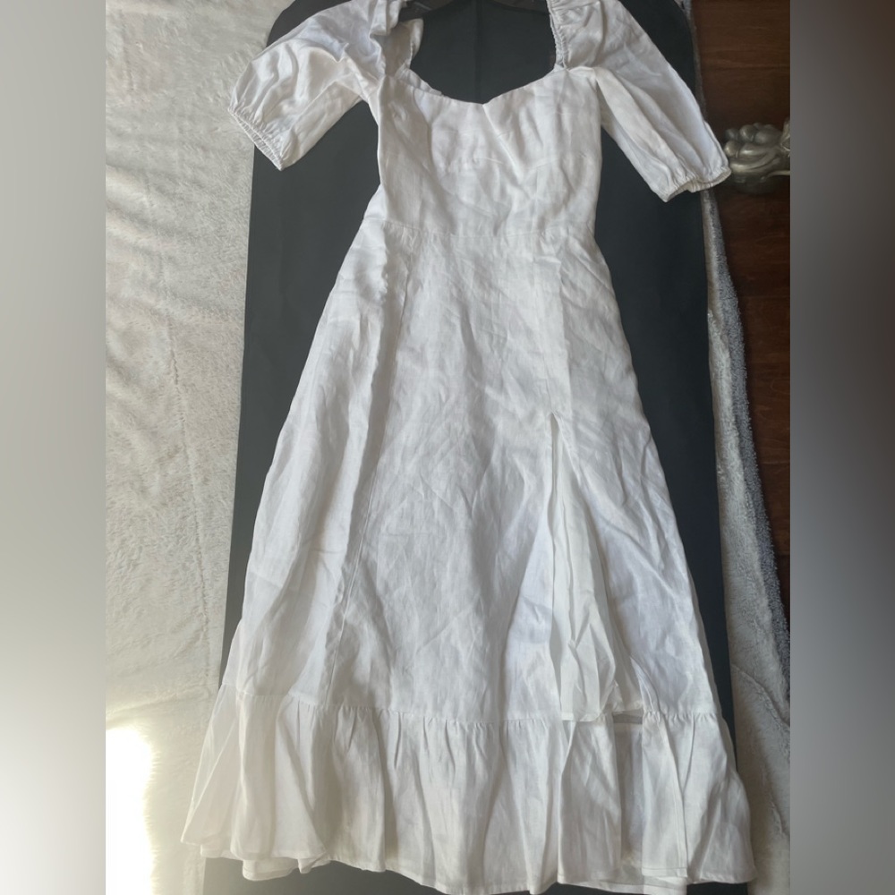 Reformation Belgium Linen Dress NWT size 2 and 4 - Picture 8 of 15